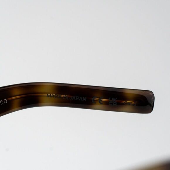 NEW Saint Laurent SL740 002 Brown Havana Square Unisex Sunglasses - Picture 10 of 12